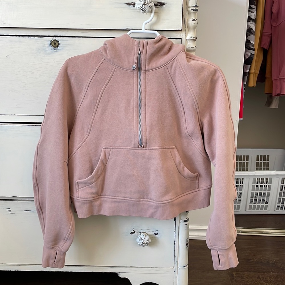Oversized scuba hoodie.